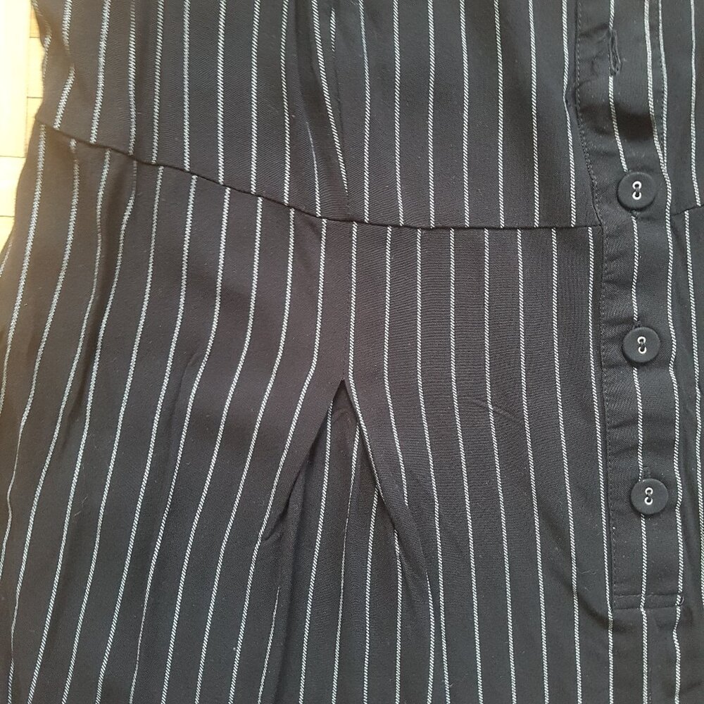 forever21 plus pinstripe romper 2xl - Picture 5 of 6